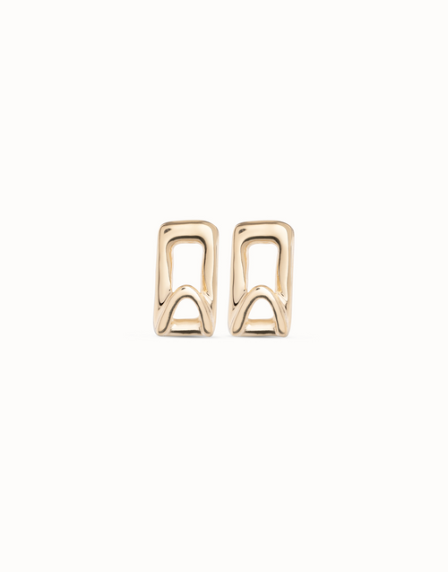 UNOde50 Stand Out Earrings gold