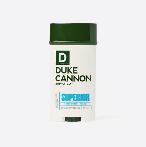 Duke Cannon Superior Deodorant (aluminum free)