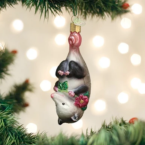 Blossom Opossum ornament