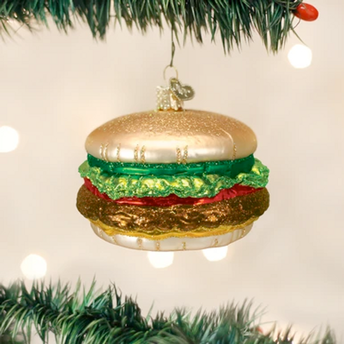 Cheeseburger ornament