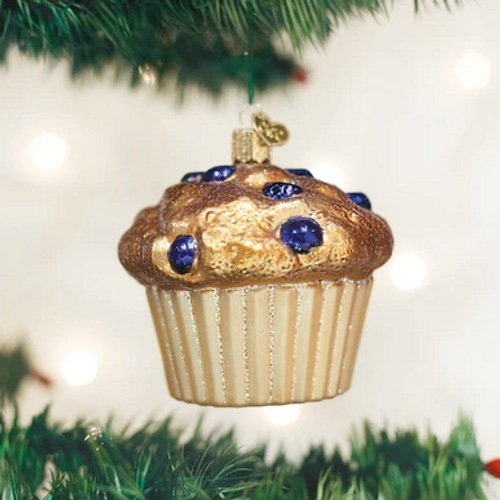 Blueberry Muffin ornament