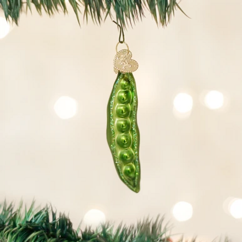 Peapod ornament