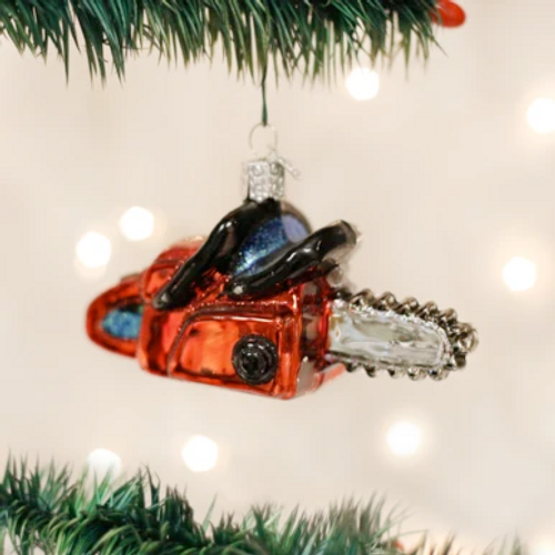 Chainsaw ornament
