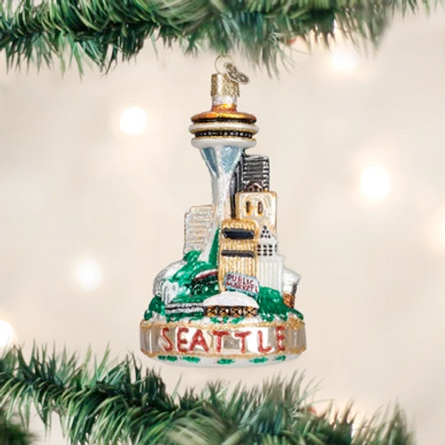 Seattle Skyline ornament