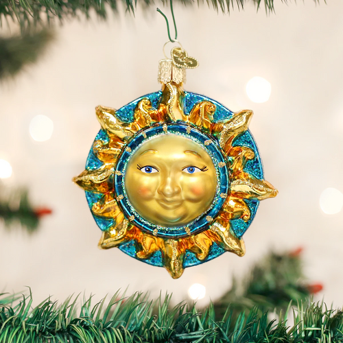 Fanciful Sun ornament