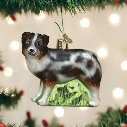 Australian Shepherd Dog ornament