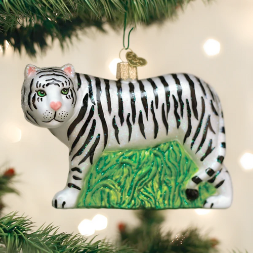 White Tiger Ornanment