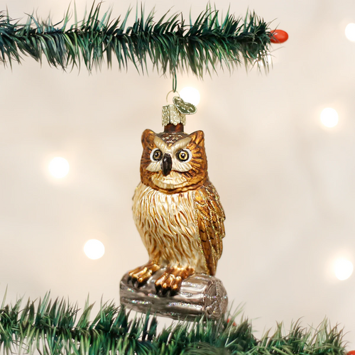 Wise Old Owl ornament