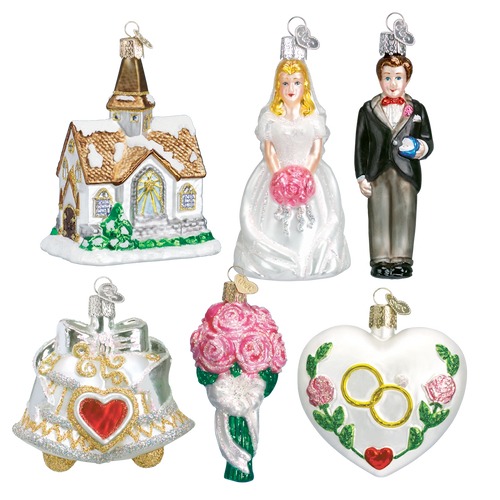 Wedding Collection ornaments