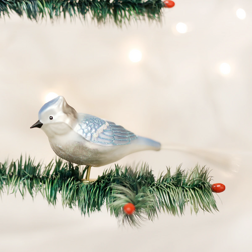 Blue Jay ornament (clip -on)