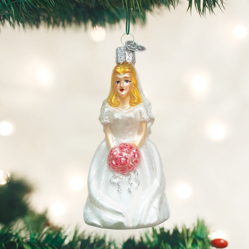 Bride - blonde ornament