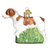 Brittany Spaniel ornament