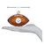Pittsburg Steeler Football ornament