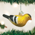 American Goldfinch ornament