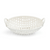 Ceramic Bread Basket w/towel large