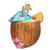 Tropical Coconut Drink ornament
