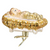 Baby Jesus In Manger ornament (clip-on)