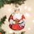 Norman Rockwell Iconic Santa ornament