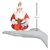 Norman Rockwell Iconic Santa ornament