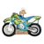 Motorcross Bike ornament
