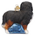 Bernese Mountain Dog ornament