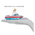 Ski Boat ornament