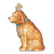Irish Doodle Dog ornament
