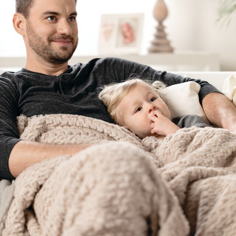 The cuddle blanket top