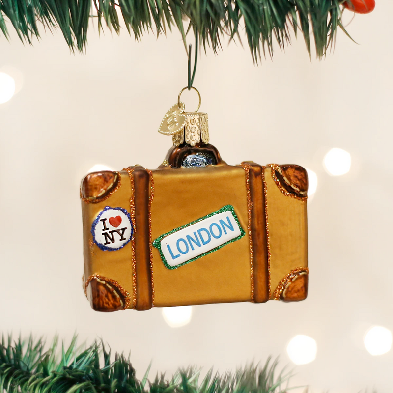 Suitcase ornament - Ec'clectibles