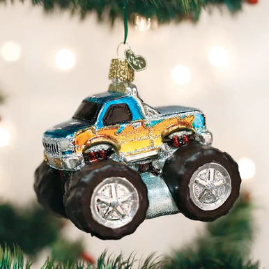 MONSTER TRUCK - Personalized Ornament My Personalized Ornaments