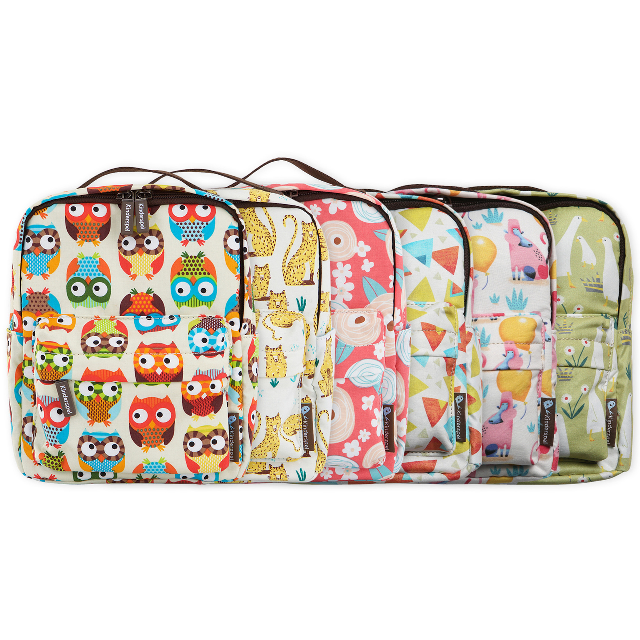 Fun Animal Snack Bag for Kids | Lightweight and Insulated Lunch Bag with Strap, Size: Single, Owl