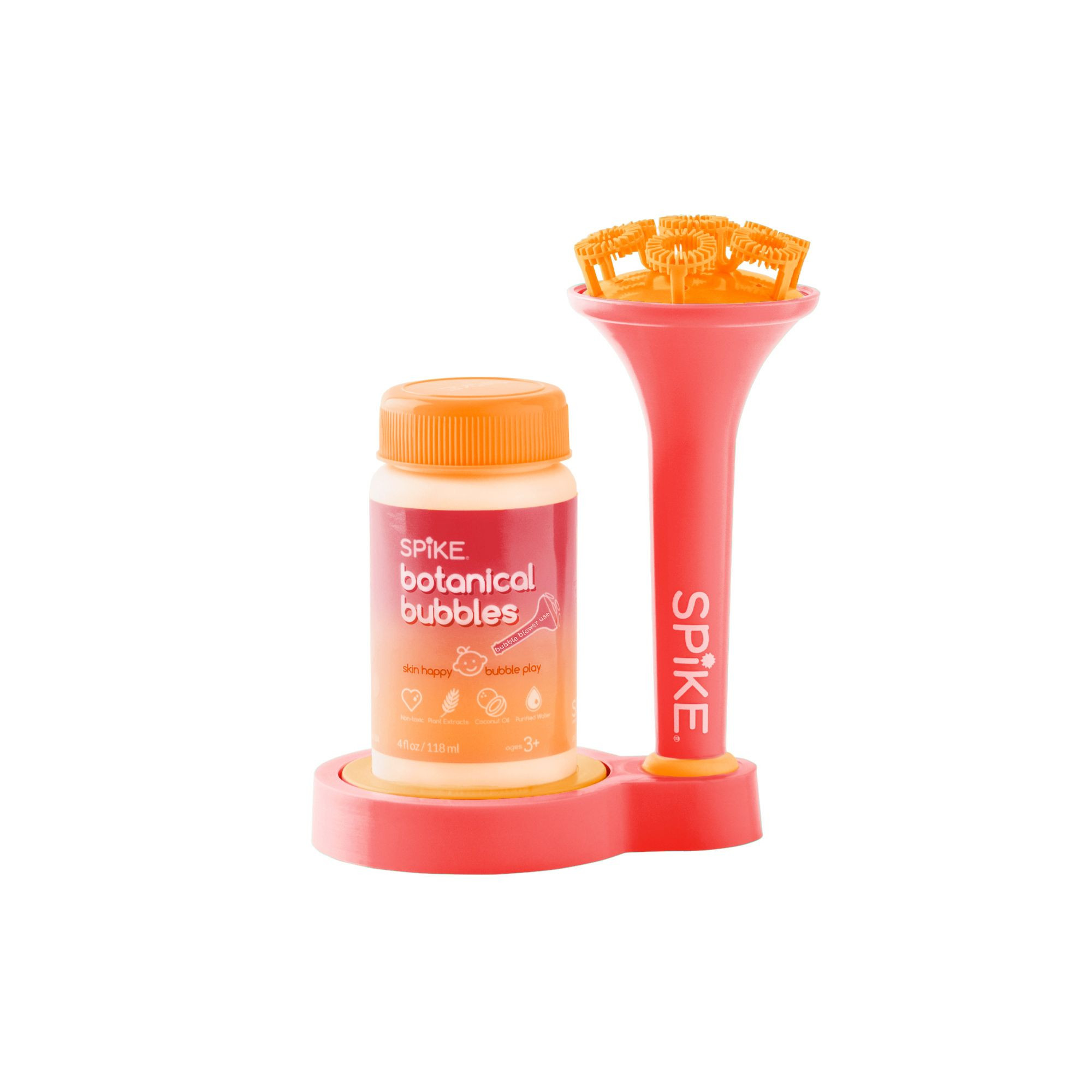 Sensory Bubble Play Skin Happy Botanical Bubbles & Blower Set