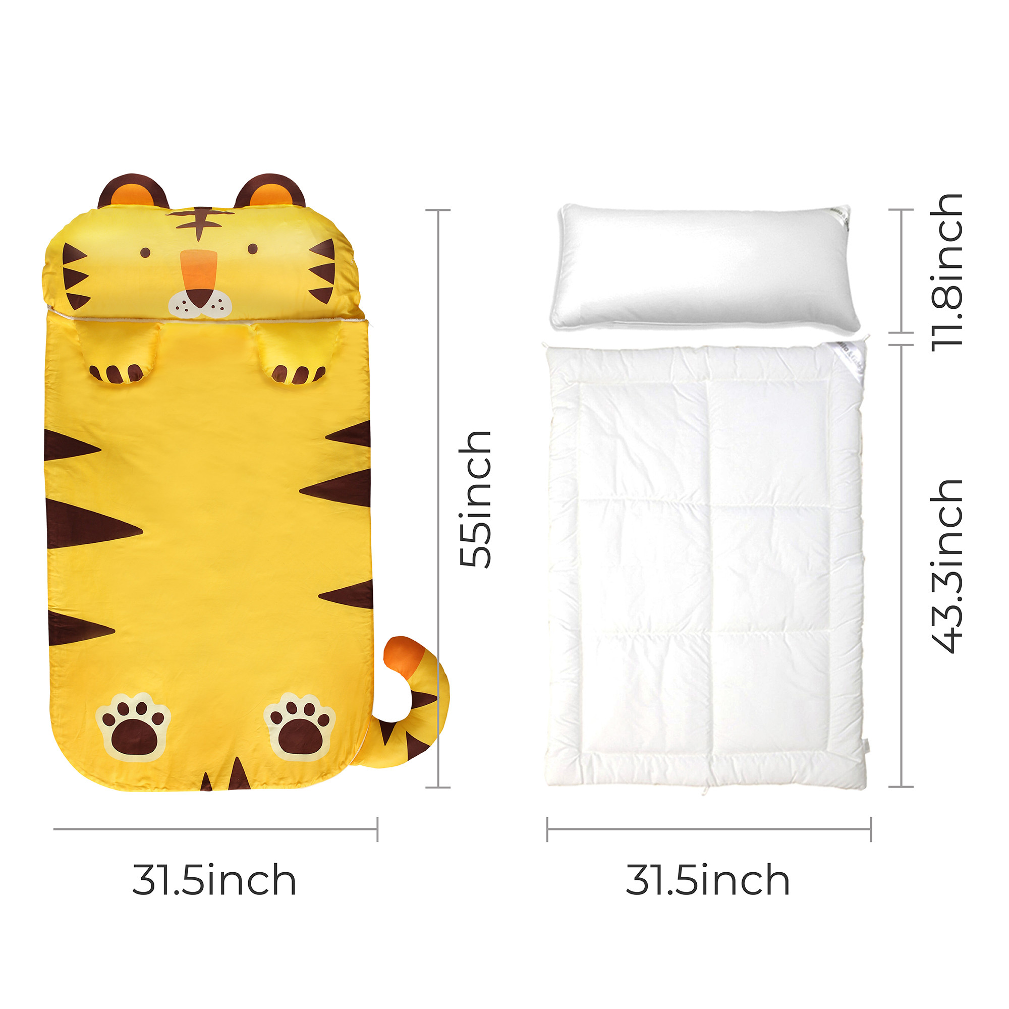 Milo Gabby Nap Mat With Duvet Removable Pillow And Blanket 320