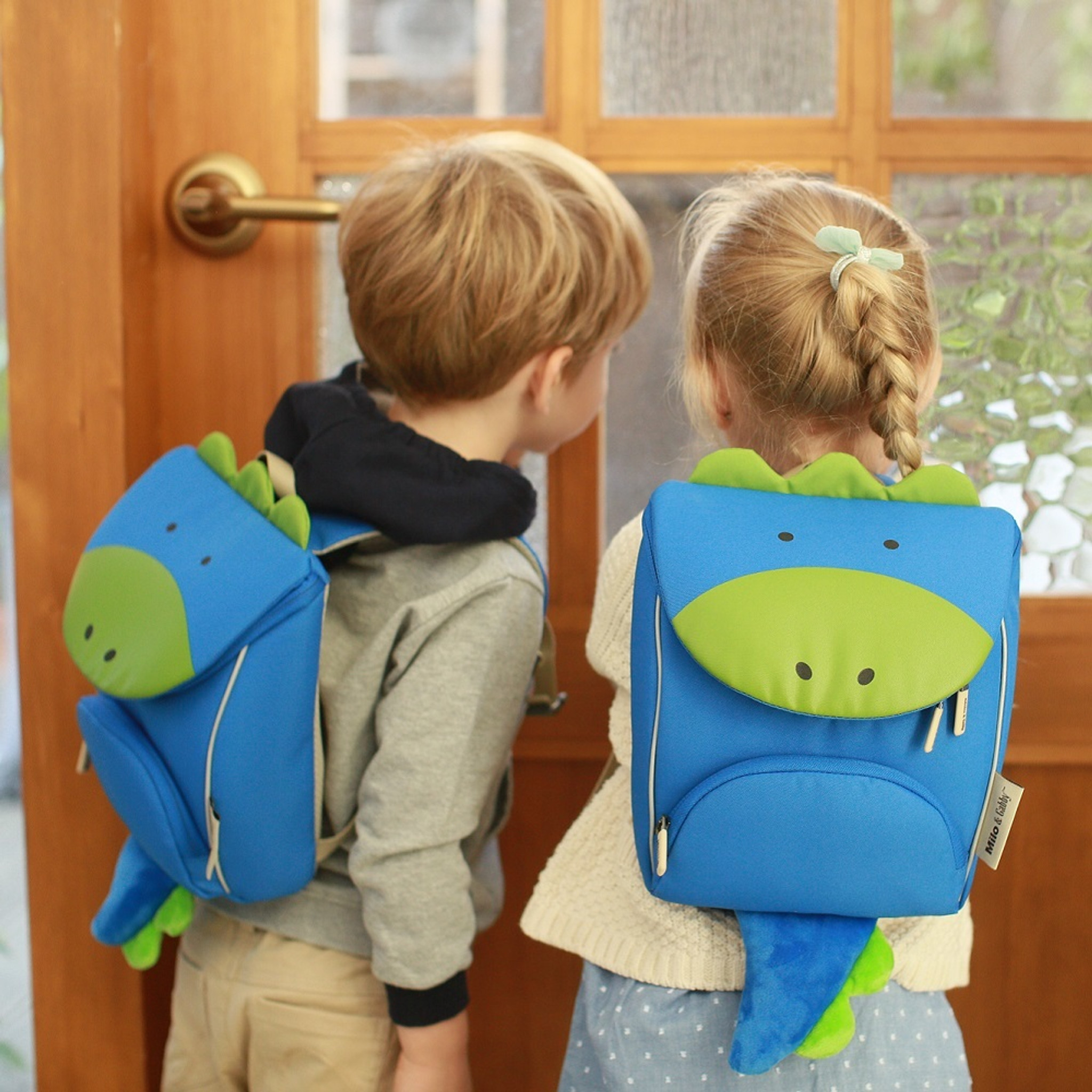 Lunch Box for Kids Cute Space Dinosaur Lunch Bags for Boys with