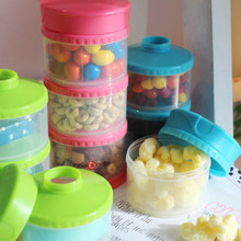 Packin' Smart 3-Tier Stackable and Portable Storage System for Formula, Liquid, Baby Snacks and more!