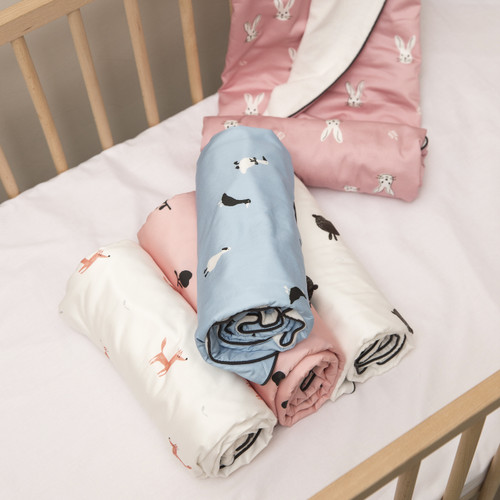 Multipurpose Cotton Terrycloth Cuddle Blanket for Babies and Toddlers, 41" x 41"