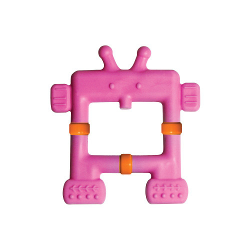 Teethin' Smart EZ Grip Teether Robot - Pink