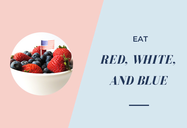 EAT RED, WHITE, AND BLUE