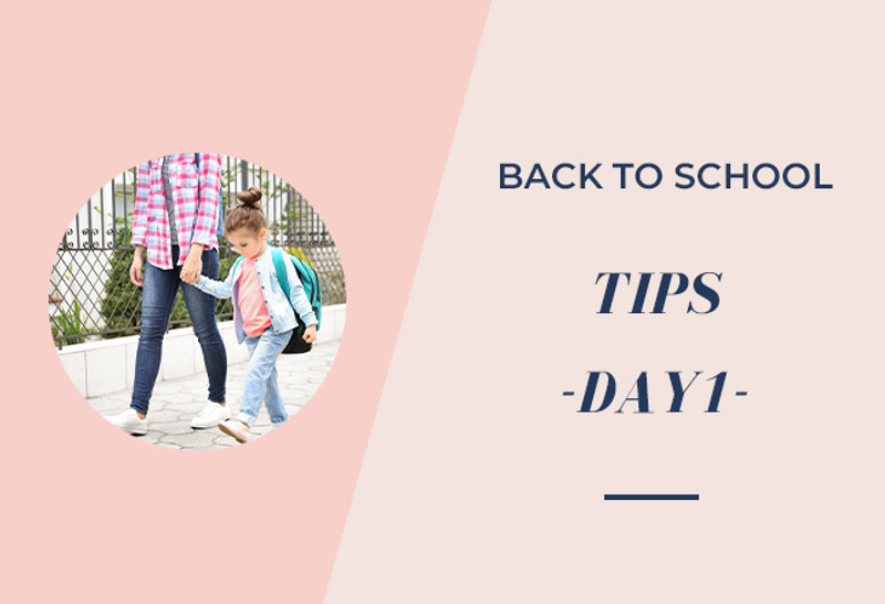 Back to School Tips - Day 1 - Cures for the First Day Jitters