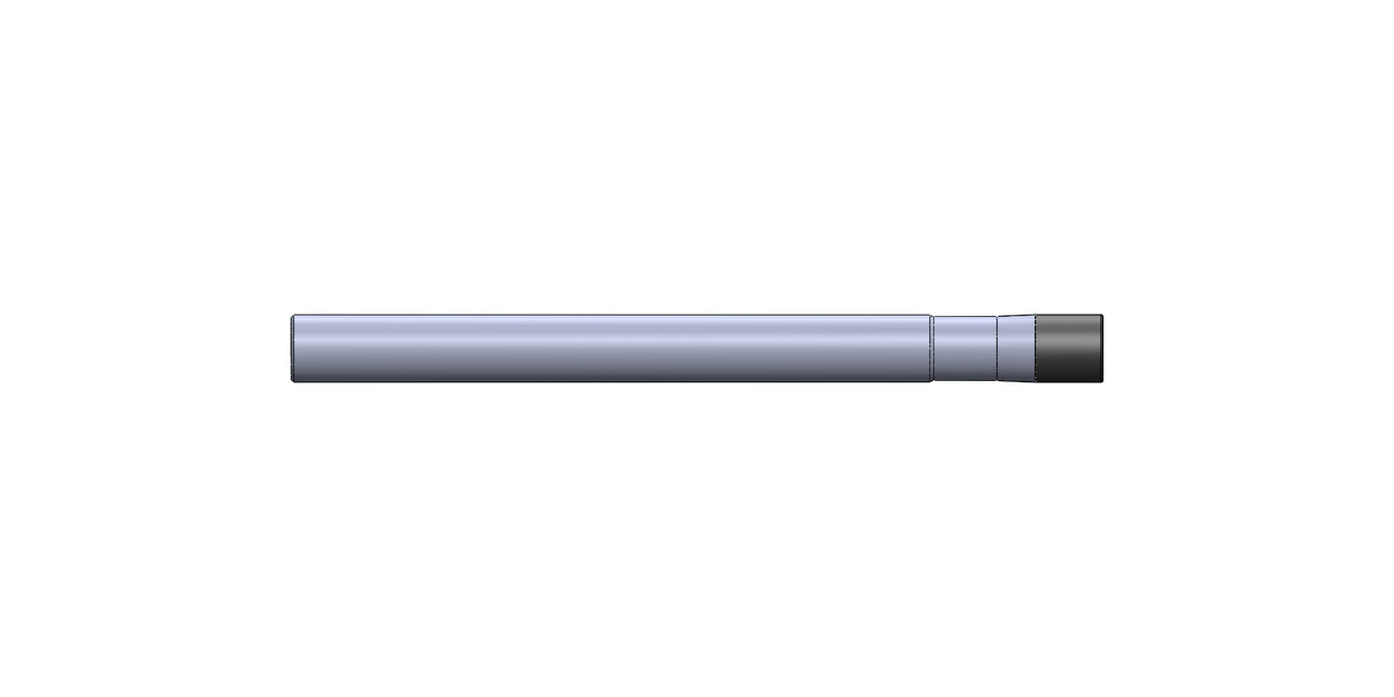 1/2" DIA X  1/2" LOC X 6" OAL 4 FL  1-1/4" Reach, 0.015 Corner Radius Standard Coating