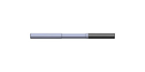 1/4" DIA X  1-1/4" LOC X 4" OAL 4 FL  2-1/2" Reach, 0.015 Corner Radius Standard Coating