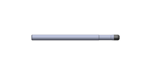 3/16" DIA X  3/16" LOC X 3" OAL 4 FL  11/16" Reach, 0.062 Corner Radius Standard Coating