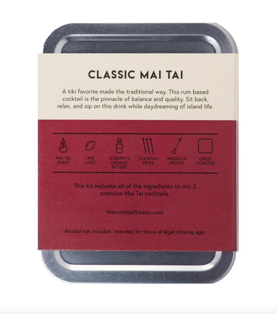 The Cocktail Box - Classic Mai Tai Kit