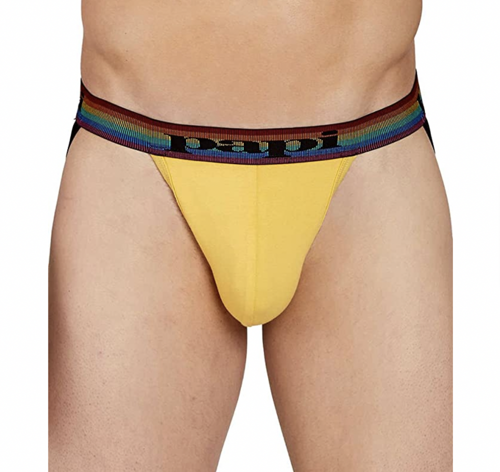 Papi - Pride Cotton Jockstrap - Yellow