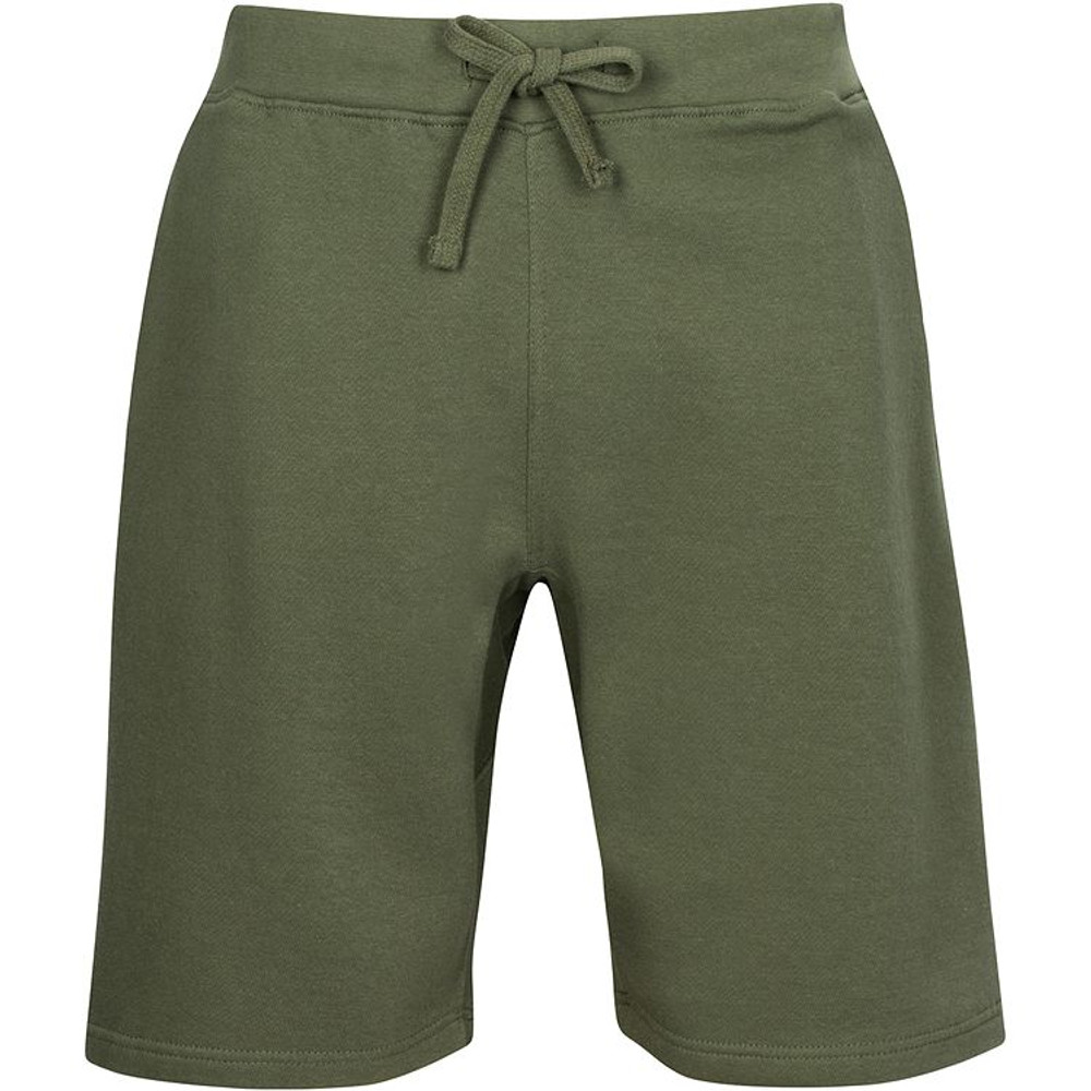 Three Layer - 11" Fleece Shorts - Olive