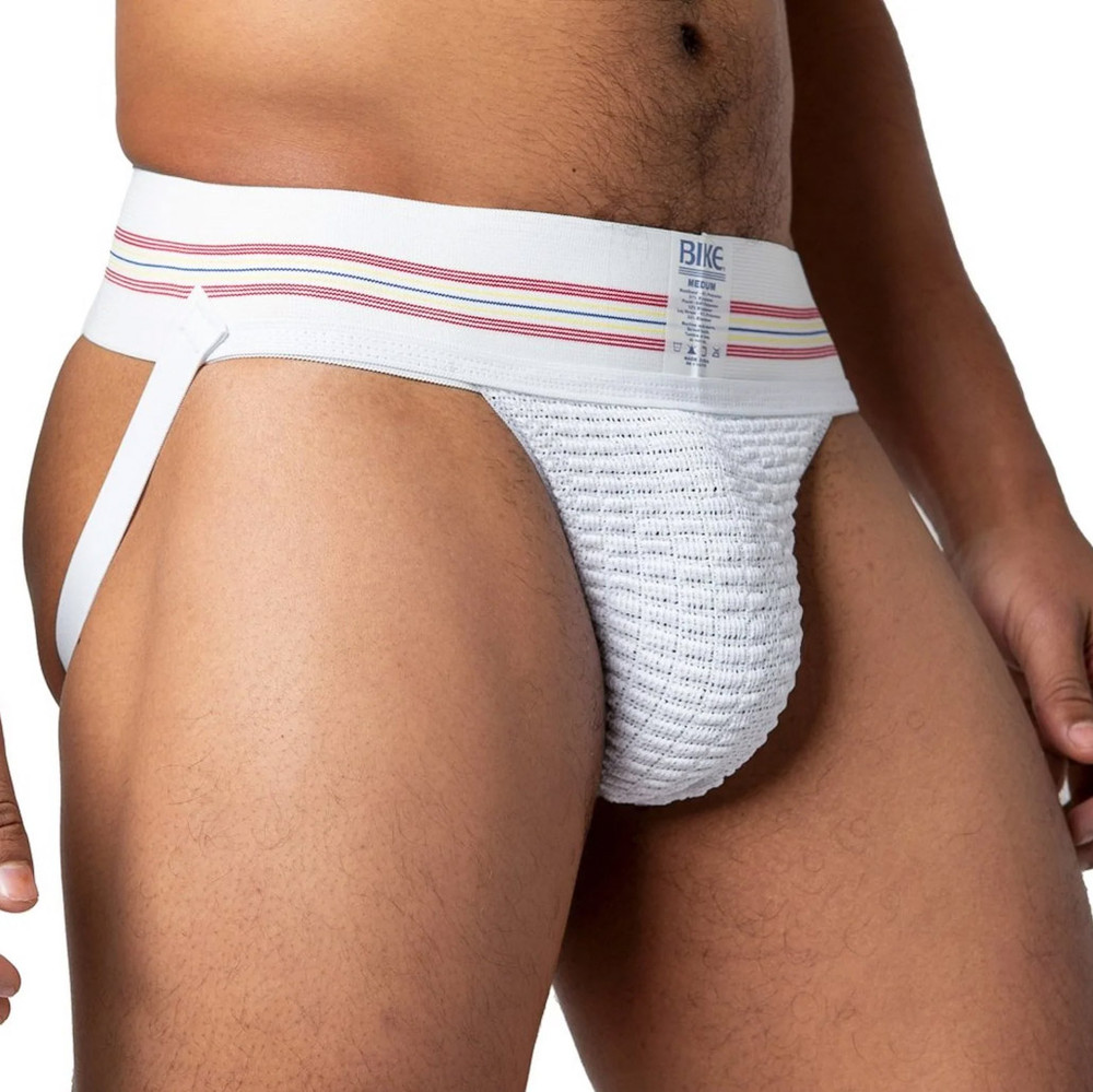 Bike - Original #10 Jockstrap - White