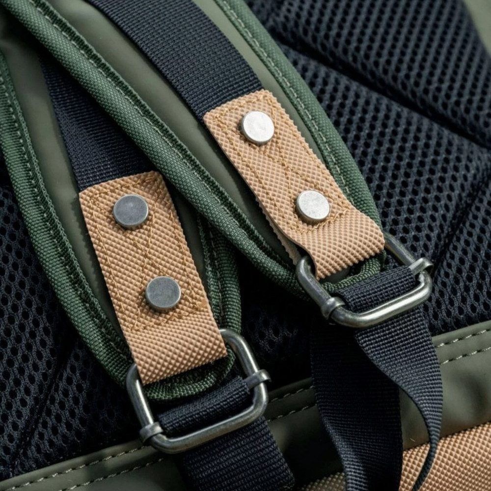Billybelt - Backpack Rectangular PU - Khaki