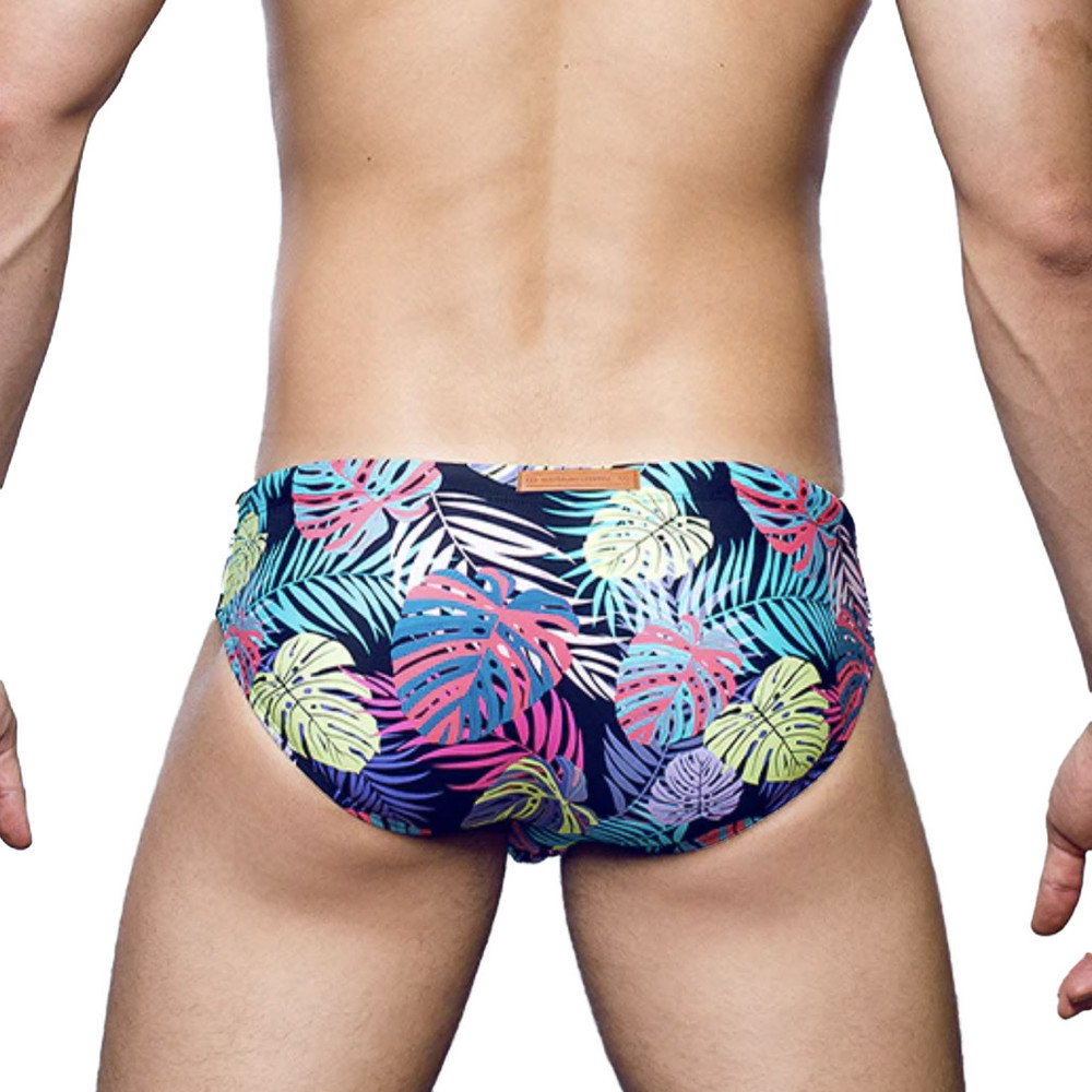 2eros - V10 Print Brief - Monstera Black