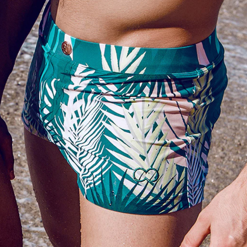 2eros - V60 Bondi Swim Trunks - Feuille Green