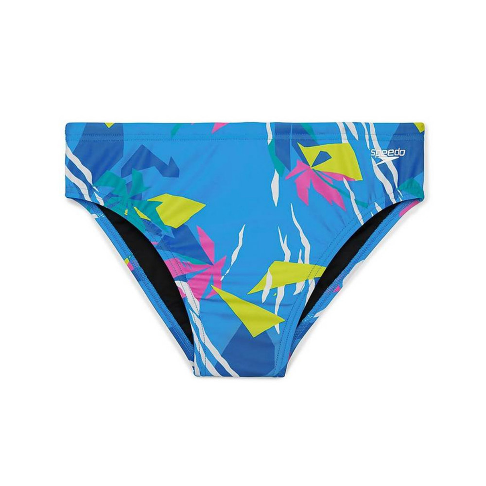 Speedo - Printed One Swim Brief - Turquoise